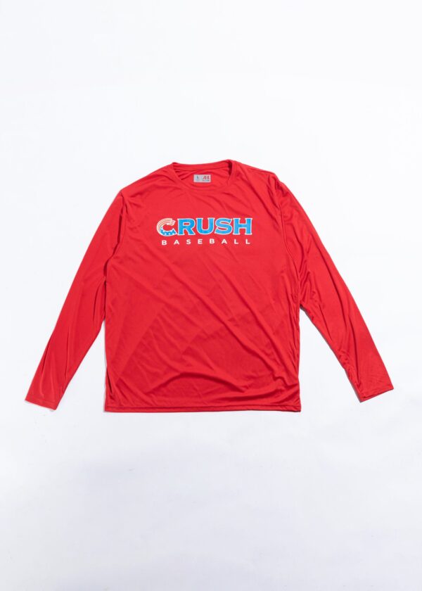 CRUSH Cooling Performance Dri-Fit Long Sleeve (Red)